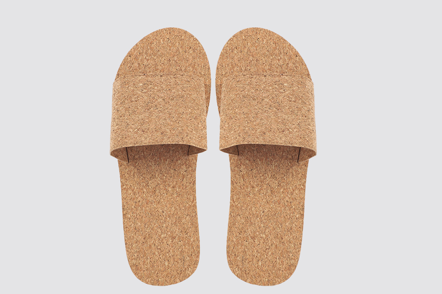 Corteccia, open-toe, size 28,5cm, 100% cork