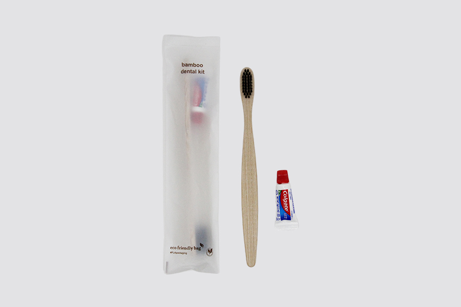 PLA ECO-FRIENDLY - Dental kit in PLA bag