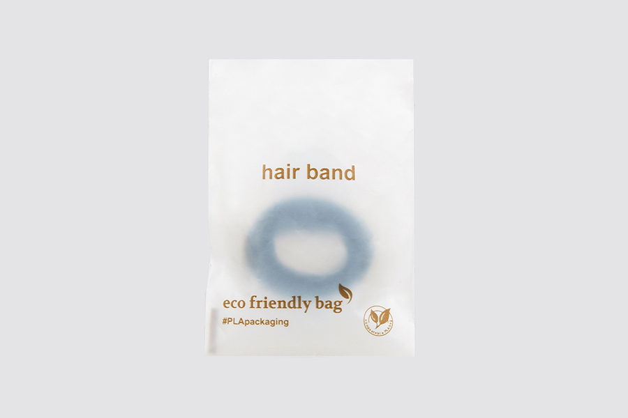 PLA ECO-FRIENDLY - hair band, black, single packed