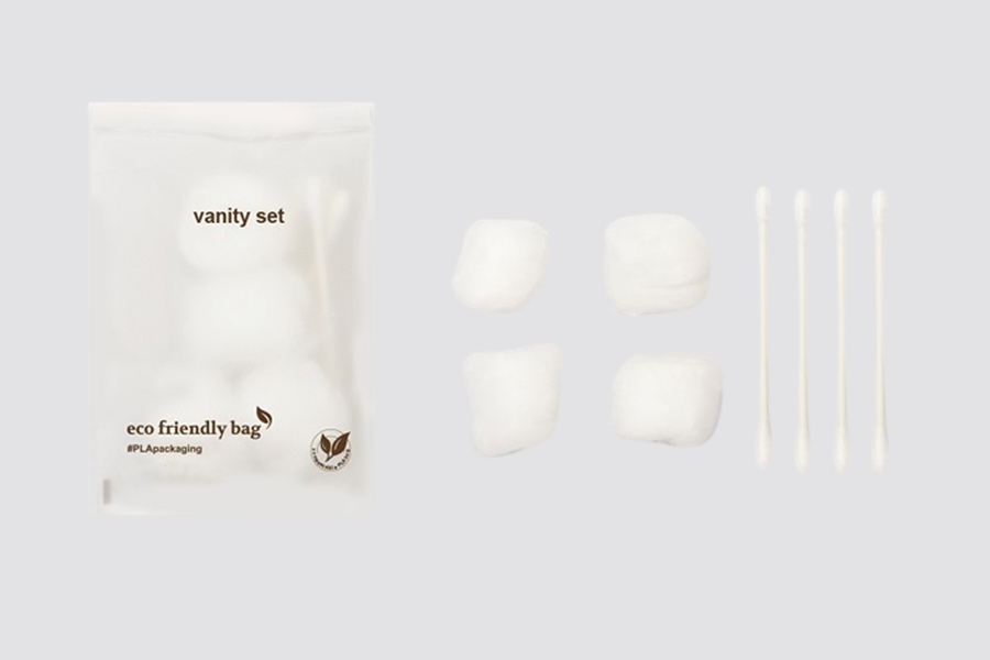 PLA ECO-FRIENDLY - Vanity Set cotton 4+4