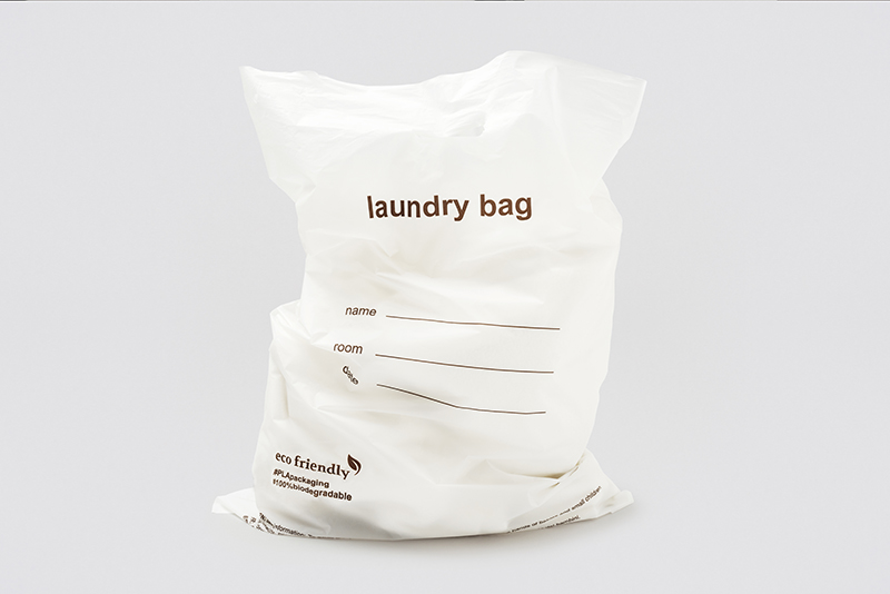 Eco-friendly hotel laundry bags with draw string - Pineapple Hospitality  Amenities.