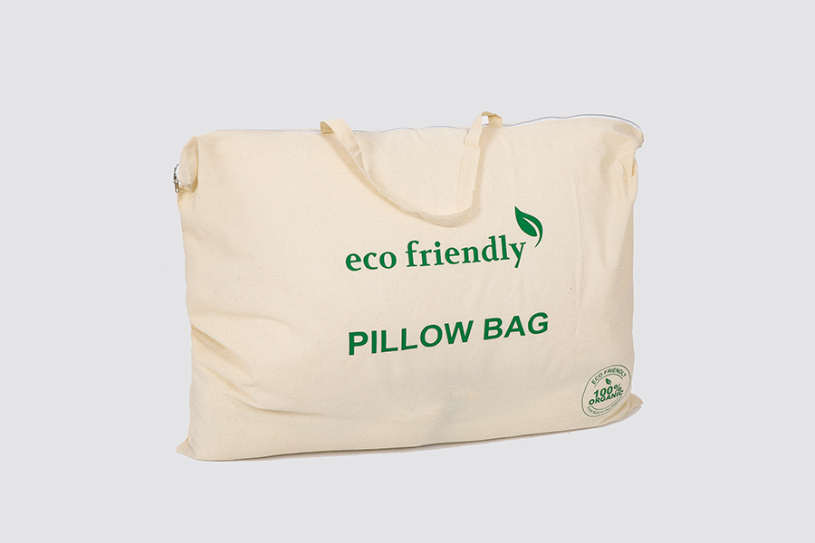 Pillow bag 65x85cm with zipper, natural